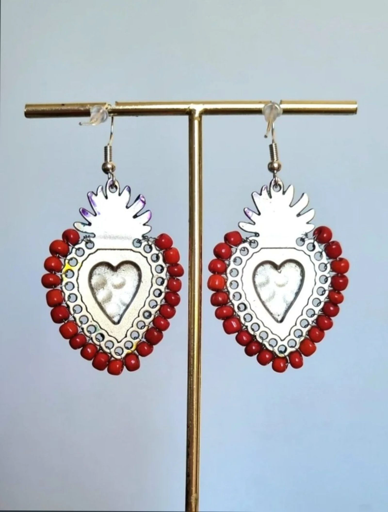 Cuora sacro earrings – photo 6